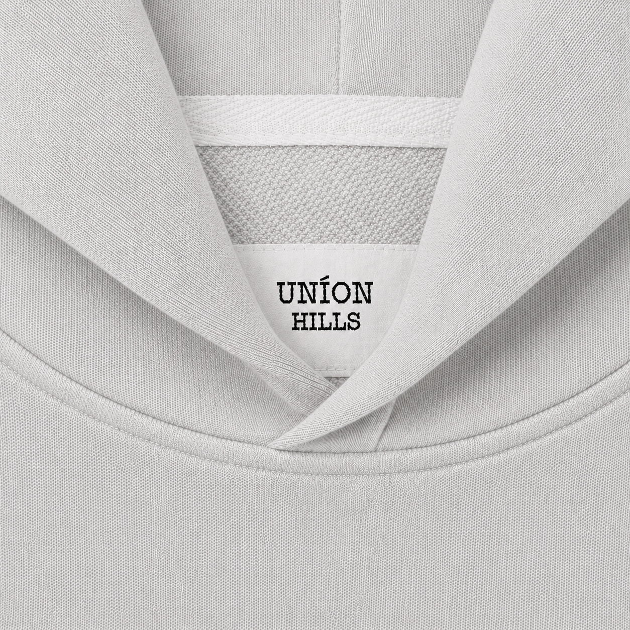 LIGHT GREY CORE HOODIE