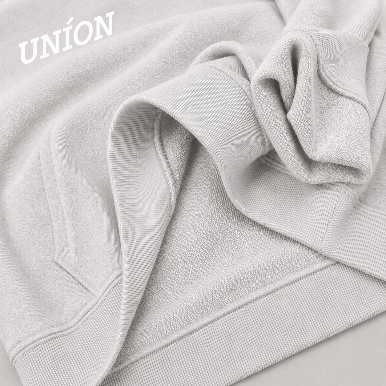 LIGHT GREY CORE HOODIE